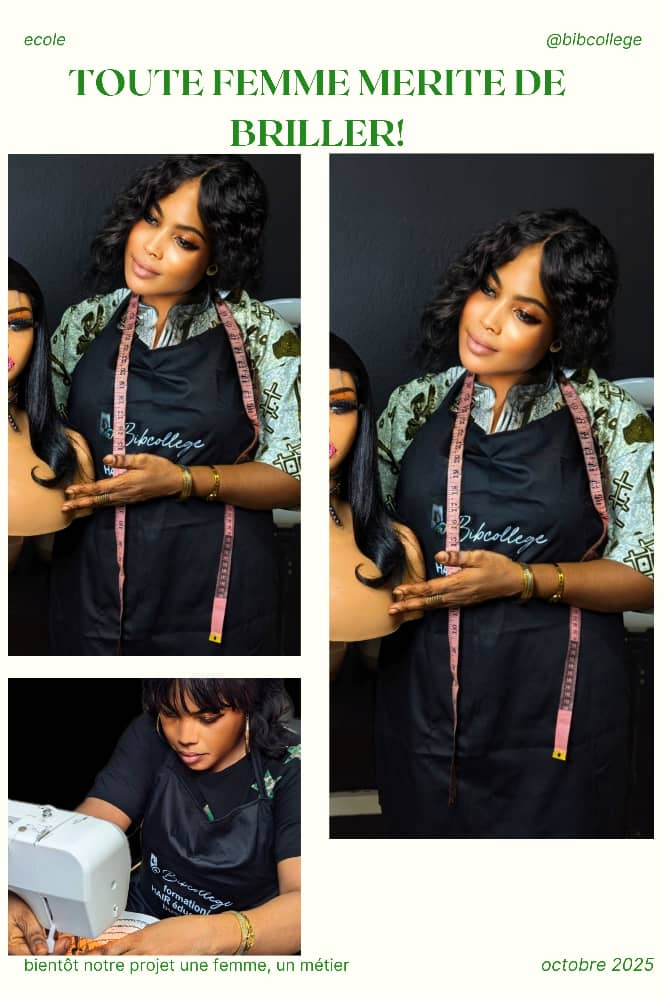 Apprenante en formation BIBCOLLEGE