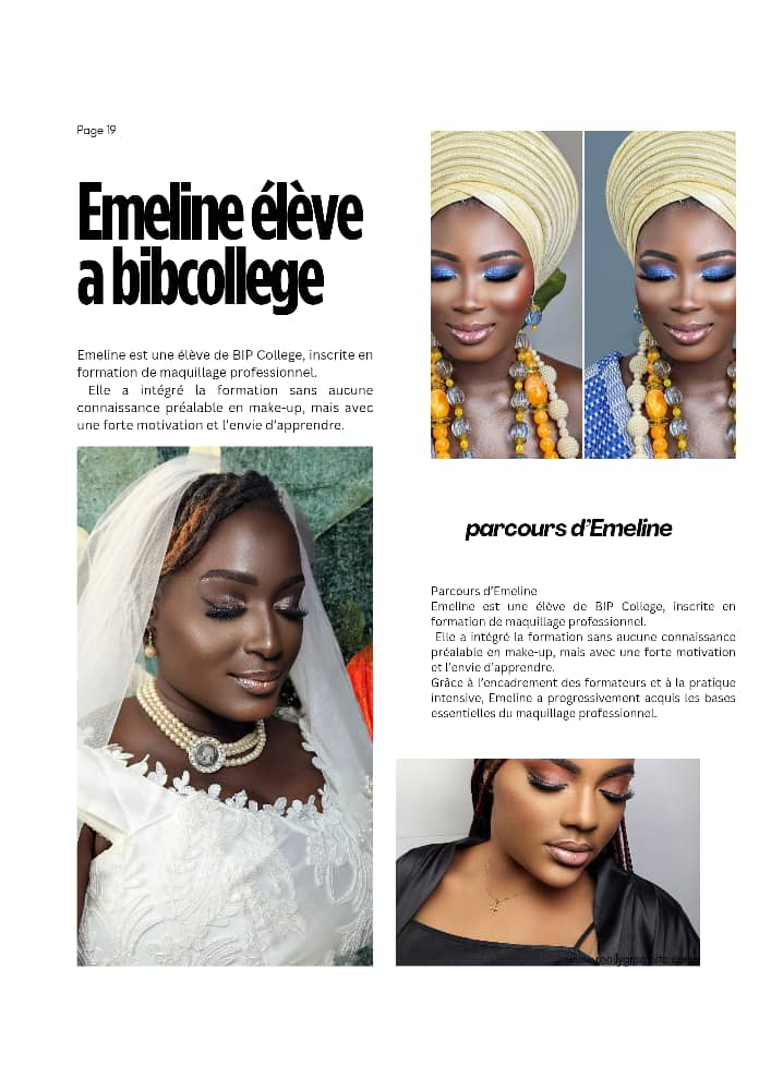 Parcours eleve Emeline maquillage